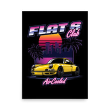 Load image into Gallery viewer, Retro Widebody Air-cooled 911 poster
