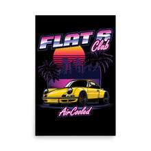 Load image into Gallery viewer, Retro Widebody Air-cooled 911 poster
