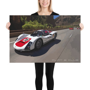 906 - Carrera 6 At Speed Poster