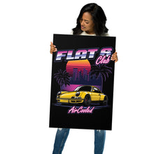 Load image into Gallery viewer, Metal 80&#39;s Retro Style Air-cooled Wide-body 911 Poster
