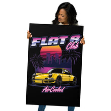 Load image into Gallery viewer, Metal 80&#39;s Retro Style Air-cooled Wide-body 911 Poster
