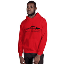 Load image into Gallery viewer, Flat 6 Club Silhouette Unisex Hoodie
