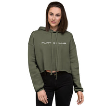 Load image into Gallery viewer, Women&#39;s Flat 6 Club Crop Hoodie
