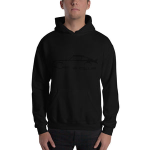 Flat 6 Club Silhouette Unisex Hoodie