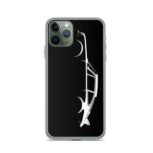 Flat 6 Silhouette iPhone Case