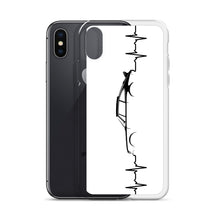 Load image into Gallery viewer, Heart Beat White iPhone Case
