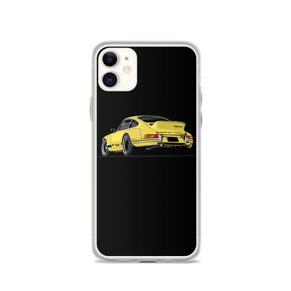 RWR RSR Black iPhone Case