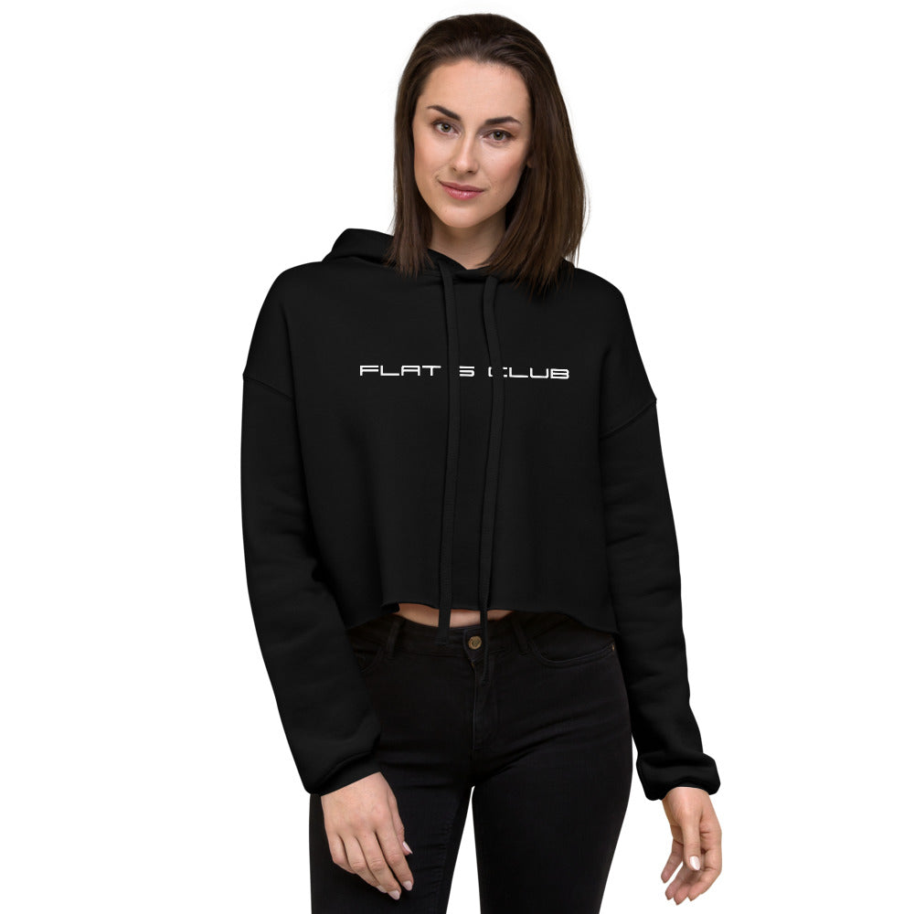 Women's Flat 6 Club Crop Hoodie