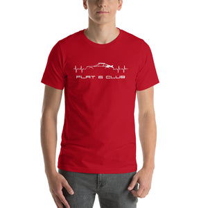 Flat 6 Heartbeat Short-Sleeve Unisex T-Shirt