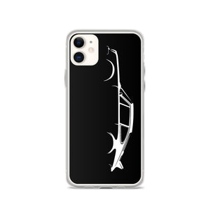 Flat 6 Silhouette iPhone Case