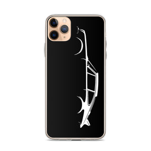 Flat 6 Silhouette iPhone Case