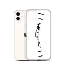 Load image into Gallery viewer, Heart Beat White iPhone Case
