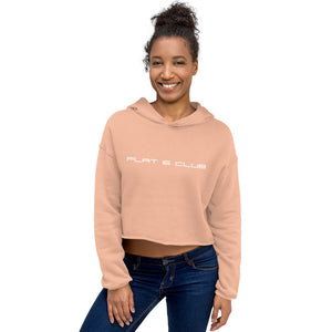 Women's Flat 6 Club Crop Hoodie