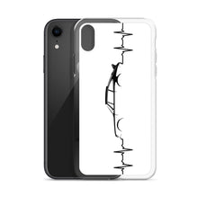 Load image into Gallery viewer, Heart Beat White iPhone Case
