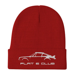 Flat 6 Club Silhouette Embroidered Beanie