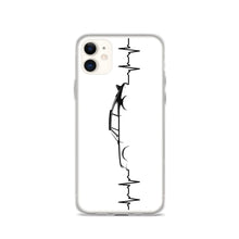 Load image into Gallery viewer, Heart Beat White iPhone Case
