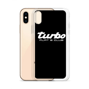 Black Turbo iPhone Case