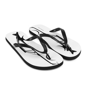 Flat 6 Silhouette Flip-Flops