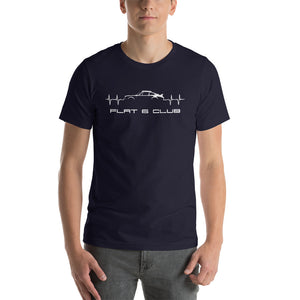 Flat 6 Heartbeat Short-Sleeve Unisex T-Shirt