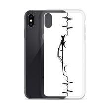 Load image into Gallery viewer, Heart Beat White iPhone Case
