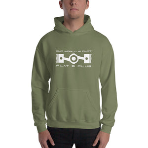 Our World Is Flat - Zipperless Hoodie