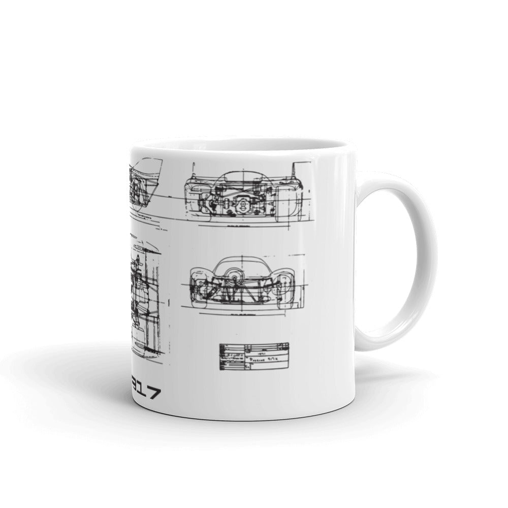 917 K Schematic Mug